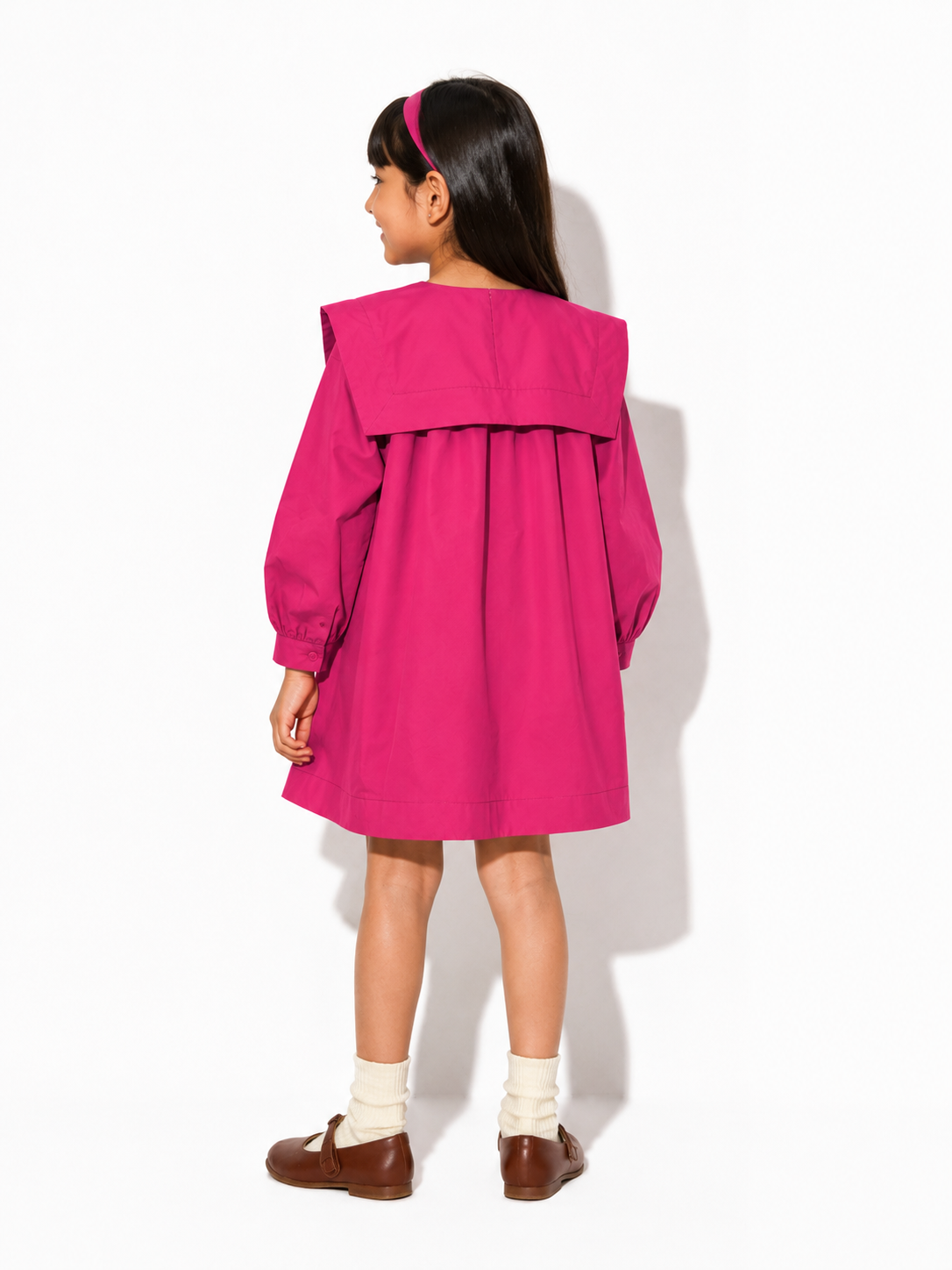 Sailor Magenta Dress