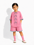Bow Tie Ruffle Co-ord Set