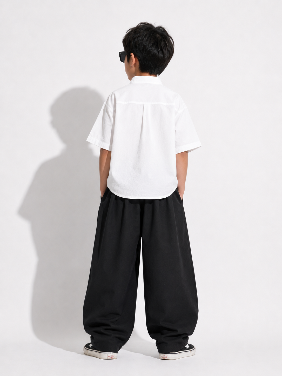 Pleated Balloon Pants