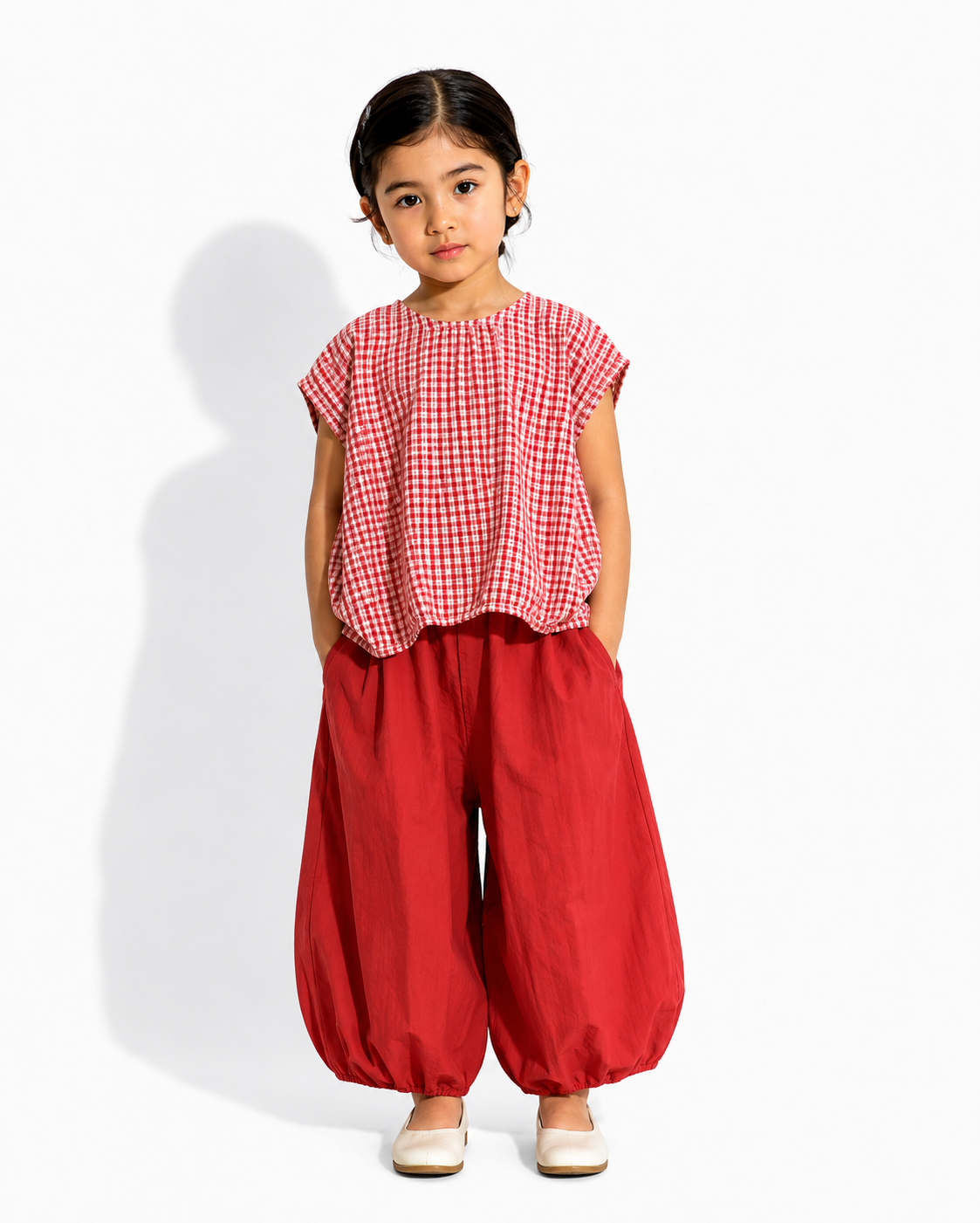 Balloon Pants- Red