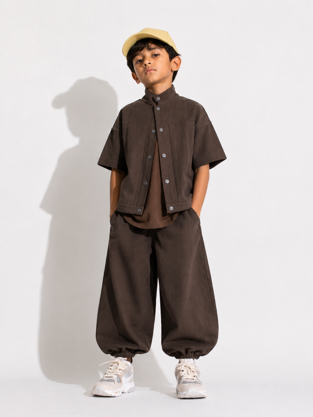 Mandarin Collar Co-ord Set