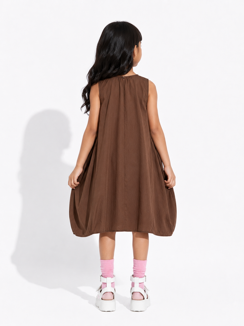 Bubble Hem Dress - Back