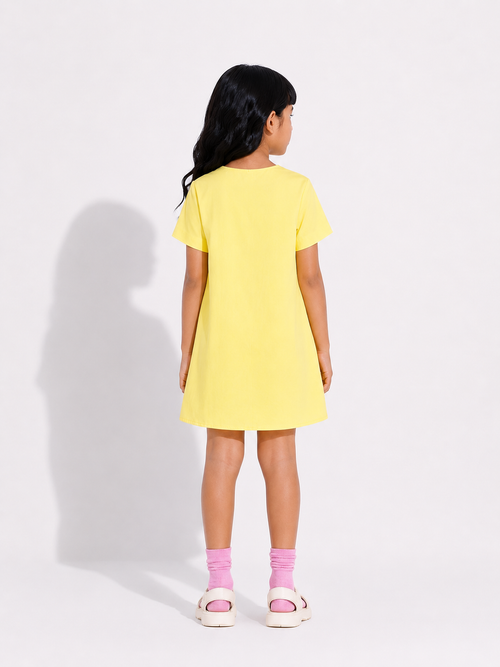 Bow Detail Dress - Back