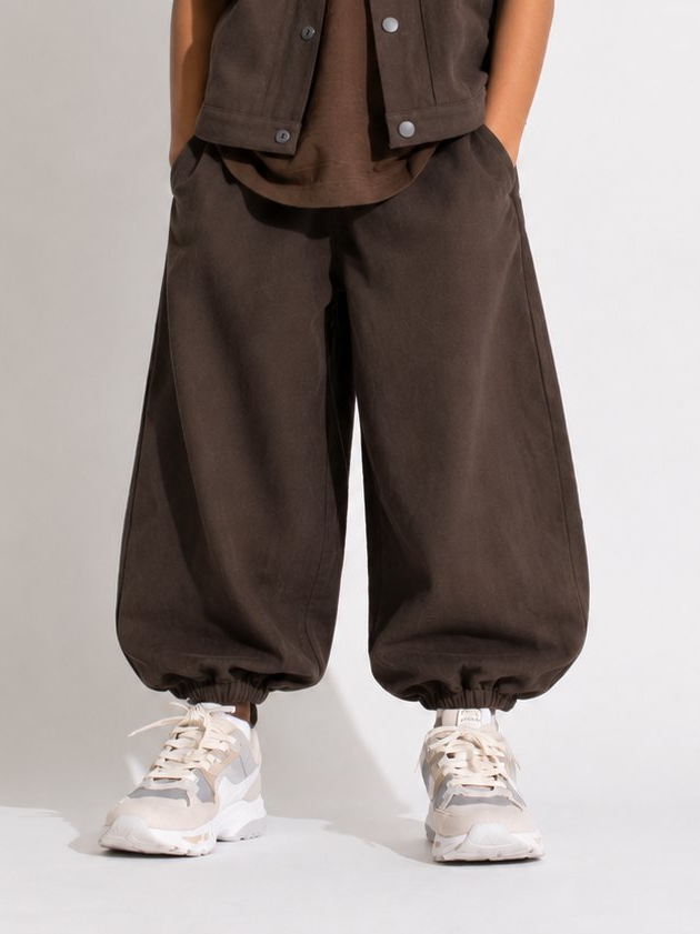 Pleated Balloon Pants