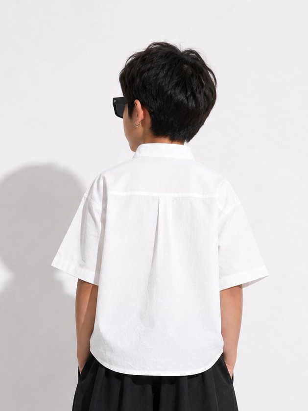 Mandarin Collar Shirt